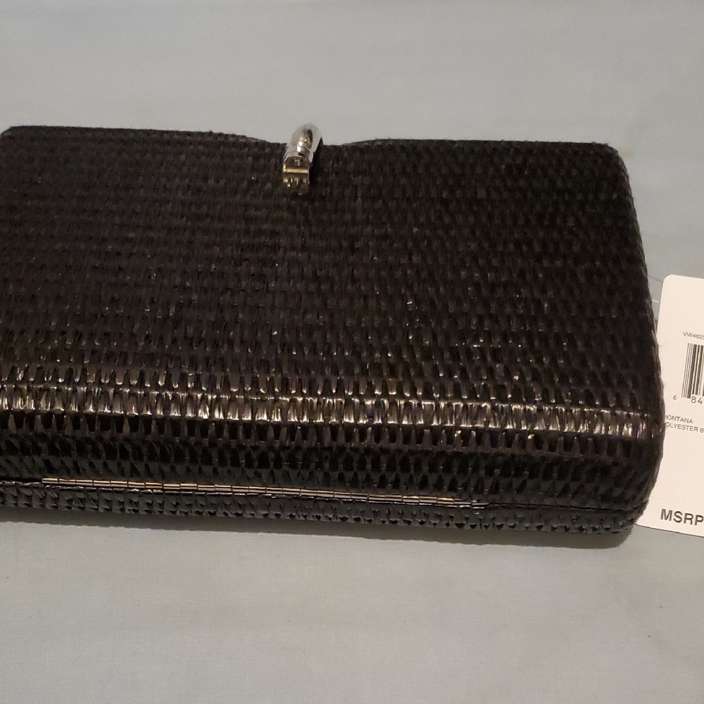 Jessica McClintock Black Clutch